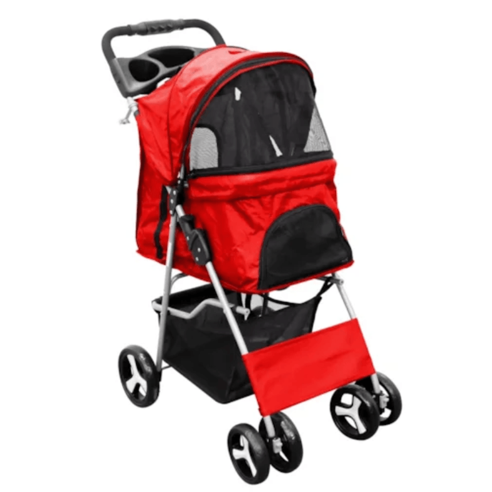 Carrinho-Pet-Vermelho-Para-Caes